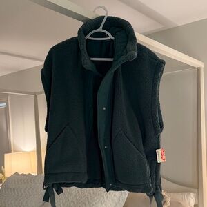 Green FP Movement Fleece Vest